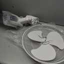 Tornado 16 Inch Oscillating Wall Mount Fan Remote Control Included 3 Speed 2050 CFM 6 FT Cord UL Safety Listed