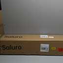 Saluro Front Door Mat, Heavy Duty Indoor Outdoor Entrance Door Mat, 96" x 48" Commercial Door Mats for Entryway, Durable Non-Slip Rubber Backing, Low-Profile Welcome Mats for Entry, Gray