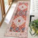 Hallway Runner Rug Non Slip Washable Kitchen Runner Rugs with Rubber Backing Soft Carpet Runner Rugs for Hallway 8x10 Farmhouse Persian Rug Runners for Kitchen Laundry Room Entryway Bathroom