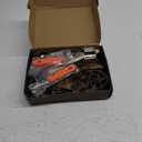 Pumpkin Carving Kit, 27PCS Stainless Steel Tools with 24 Halloween Shape Molds & 3 Carving Tools, Safe DIY Pumpkin Decor for Adults and Kids, Machine Washable