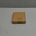 Blulu Christmas Star Tree Topper 6 Inch Glittered 3D Metal Star Treetop Topper Small Christmas Hollow Decoration for Xmas Holiday Party Decoration Indoor(Red)