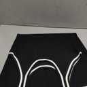 TQD Tennis Dress for Women Athletic Striped Knitted Sweater Tank Mini Active Casual Club Golf Dresses 2025 Trendy, Black, M