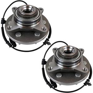 Autoround 515142 [2-Pack] 4WD Front Wheel Bearing and Hub Assembly Compatible with 2011-2014 Ford F-150 Expedition, Lincoln Navigator, 6 Lug W/ABS (Exc. Heavy Duty)