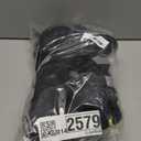 4 PCS Dog Boots Waterproof Dog Shoes with Reflective, Anti-Slip Pet Paw Protectors for Snowy, Rainy and Hot Pavement, Black, X-Large (#5)