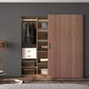 36 Concealed Barn Door Hardware Kit with Soft Close Mechanism,Invisible Wall Mount Aluminum Track, Hidden Barn Door Hardware Kit for Door Opening Width 28" to 32"(Door not Included)