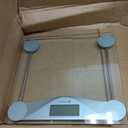 Etekcity Digital Body Weight Bathroom Scale, Large Blue LCD Backlight Display, High Precision Measurements,6mm Tempered Glass, 400 Pounds
