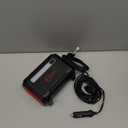 ROCGORLD R8 Tire Inflator Portable Air Compressor, DC 12V Air Compressor Portable with Large Dual Digital Screen, 3X Faster Inflation Air Pump for Car, Bike, Ball, Motor (Red)