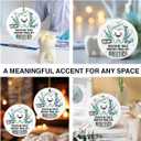 3 x Christmas Dentist Gifts for Women Men - Thank You Dentist Ornaments 2025, Appreciation Assistants Students Dental Hygienist Gifts, Ceramic Tooth Christmas Ornament for Christmas Tree Decoration