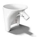 3 x 2026 New Flour Funnel for Kitchen Aid Mixer,Fits Tilt-Head 7 Qt (KSM150) | Kitchen Aid Accessories and Attachments,Powder Funnel with Easy-Pour, Prevents Spills ,Easy to Clean Baking ToolWhite