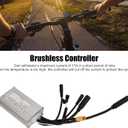 SUNGOOYUE Brushless Motor Controller 24V 36V 48V 17A 3 Mode Controller with Connector for DIY Electric Conversion