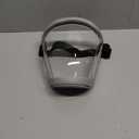 Super Protective Face Shield,Anti Fog Mask,Adult Clear Face Shield,Plastic Face MaskGrey