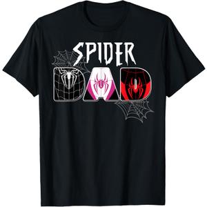 Mens Spider Dad Design Father's Day Matching Family Birthday T-Shirt, Size XL