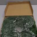 9FT Real Touch Norfolk Pine Christmas Garland with Light Winter Artificial Faux Greenery Garland Table Mantle Stairs Fireplace Wall Decor Outdoor Indoor Porch Home Decorations (Battery Not Included)