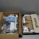 oneisall Dog Grooming Vacuum, Pet Grooming Vacuum with Clipper Nail Grinder, 1.5L Dust Cup Dog deshedding Brush with 7 Tools for Shedding Pet Hair, Home Cleaning(Blue)