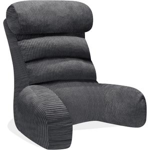 Back Pillow for Bed Sitting Up, Reading Pillow, Extra Large Arm Pillows for Adults for Back Support,Bed Pillow for Sitting up for Watching TV/Gaming/Relaxing, Large-For height over 5'4"-Weight 7.71 lbs