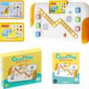 2 x Educational Toys for Kids 3-7 Years Old, Interactive Quiz Battle Game with 800 Questions, 2-Player Learning Toy, Montessori Brain Training, Autism Sensory Speech Therapy Gift for Toddler Boys Girls
