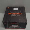 Passenger Floorboards with Mount Bracket Kits Motorcycle Floorboards Compatible with 1993-2025 Touring Road Glide Street Glide Road King (Chrome)