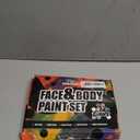 14 Colors Face Body Painting Kit, Full Coverage Water Based Face Paint Set for Cosplay Skull Joker Zombie Vampire, Highly Pigmented Body Paint Cream for Adult Carnival Halloween SFX Makeup (multicolor)