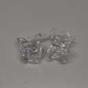 Canitor Butterfly Claw Clips 3Pcs: Butterfly Hair Clips for Women - Clear, Pearl - Thick, Thin Hair - Elegant, Medium Size (1 Count (Pack of 3), Style-11)