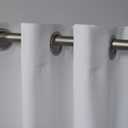 Total Blackout Grommet  Curtain   Panel 52" x 84", 1 Panel, White