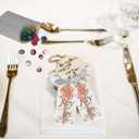 Makhry 50pcs Wedding Favors Key Bottle Openers with Escort Tag Cards and Ribbon Thank You Gifts Tags for Guests Rustic Wedding Decorations (Rose Gold)