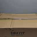 Air Tumble Track Mat, 6.6ft/10ft/13ft/16ft/20ft Inflatable Tumbling Track Mat for Gymnastics, 4/8in Thickness Gym Mats for Home Use/Training/Cheerleading/Yoga/Water with Electric Pump (Black-Green)