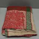 Elrene Home Fashions Prestige Poinsettia Jacquard Woven Cotton Christmas/Holiday Rectangle Tablecloth, 60"x102"