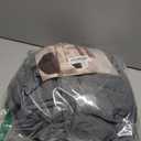 NeColorLife Square Ottoman Cover Jacquard Fabric Slipcover Thick Stretchable Footrest Stool Covers for Square Ottoman,Medium,Grey