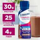 Ensure COMPLETE Milk Chocolate Nutrition Shake, Complete, Balanced Meal Replacement, Ready To Drink, 30g Protein, 25 Vitamins & Minerals, 10 fl oz24 Pack (EXP 05/01/27)