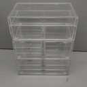 Yieach 3 Pack Clear Storage Drawers With 10 Drawers,Stackable 11.1 Large Acrylic Drawer Organizer and Makeup Organizer For Vanity,Bathroom Countertop,Cabinet,Pantry,Office Supply Storage Bins Drawers