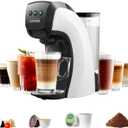 Warriors1 Coffee Maker for Keurig K Cup, Espresso Machine for Nespresso Original, Dolce Gusto Coffee Pods, Ground Coffee, Coffee Machine for Cappuccino & Latte, Programmable, 20 Bar, 28 oz Reservoir