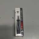 Ear and Nose Hair Trimmer Clipper - 2025 Professional Painless Eyebrow & Facial Hair Trimmer for Men Women, Battery-Operated Trimmer with IPX7 Waterproof, Dual Edge Blades for Easy Cleansing Black