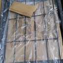 Char-Griller Pro Deluxe Charcoal Barrel Grill, EasyDump Ash Pan, Premium Front and Side Shelves with Utensil Hooks, 850 Square Inches of Cooking Space in Black, Model E2827