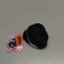 Messy Bun Hair Piece Claw Clip Bun Hair Accessories for Women Messy Wavy Curly Bun Extensions Short Tousled Updo Synthetic Black Hair Extensions Messy Bun Ponytail Extensions (Black)