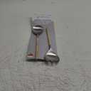 Tabletops Gallery 2Pcs Rattan Metal Salad Servers