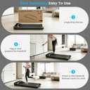 Walking Pad Treadmill for Home - Under Desk Walk Pads with Remote Control Mini Running Portable Electric Machine Adjustable Slim Compact with 0.6-4.0MPH Max up 220 Lbs Modes for Office Small Spaces