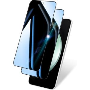 Privacy Screen Protector for Samsung Galaxy S23 FE/ A54 5G - 2 Pack Tempered Glass, 9H Hardness, Anti-Scratch & Easy Install