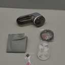 BEAUTURAL Fabric Shaver and Lint Remover, Sweater Defuzzer with 2-Speeds, 2 Replaceable Stainless Steel Blades, Battery Operated, Remove Clothes Fuzz, Lint Balls, Pills, Bobbles Gray