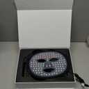 IFAE Red Light Therapy Mask for Face and Neck, 7 Colors with NIR Led Face Mask Light Therapy with Eye Protection and Remote, Rechargeable Ergonomic Design for True Anti-Aging Skincare at Home (Black Gold)