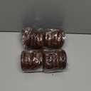 24 Pcs Curtain Rings with Clips Wooden, 2.5 inch for 1-1.5 inch Rod, Window Shower Curtain Hooks, Wood Curtain Rod Wood Curtain Rings with Eyelet, Drapery Rings, (24, 1.75 INCH Inner Dia)