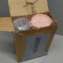 Vtopmart 4 Pack 27oz Yogurt Parfait Cups with Lids and Spoons, Overnight Oats Containers, Reusable Topping Compartment for Breakfast with Yogurt, Cereal or Oatmeal On-the-Go