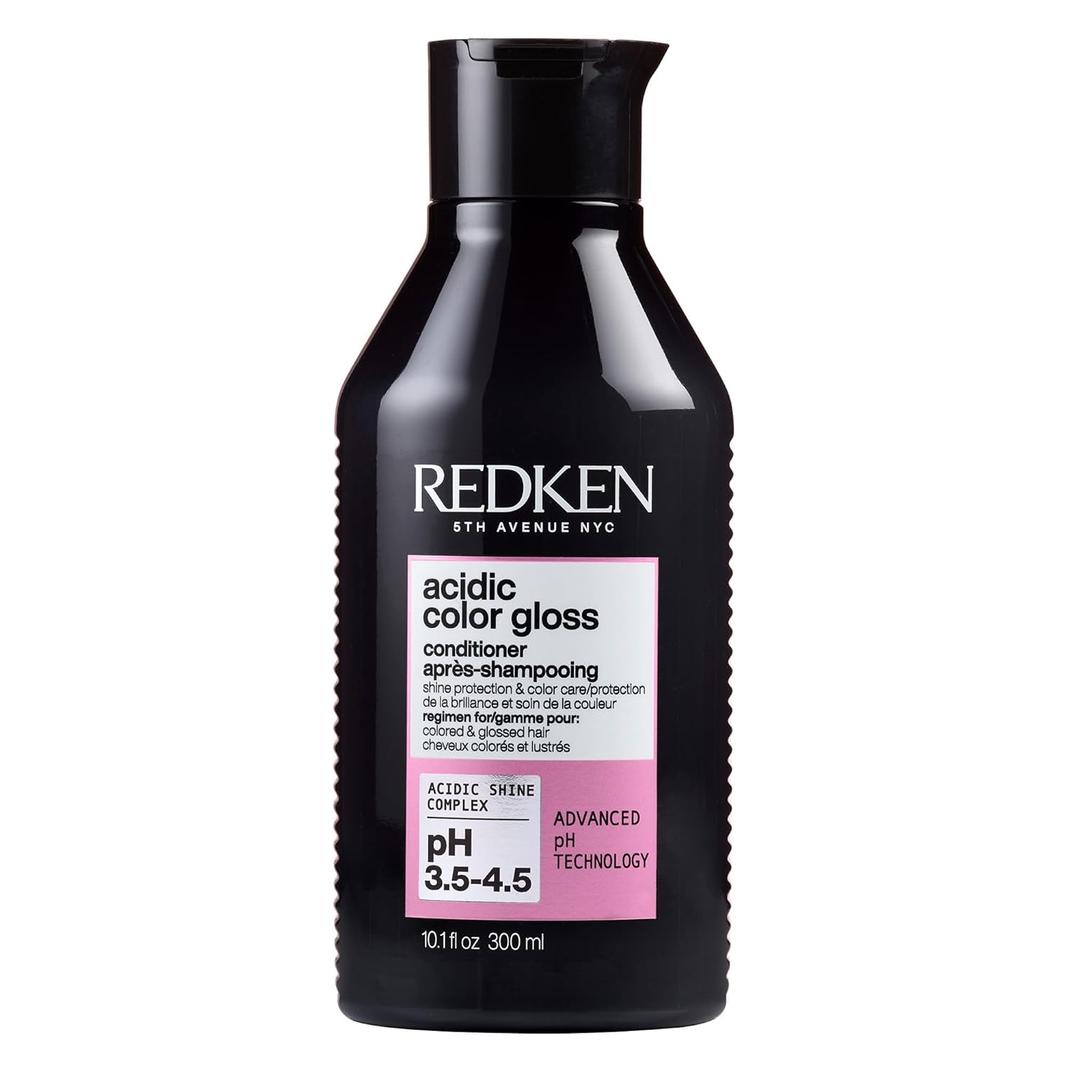 Redken Acidic Color Gloss Conditioner - Color Protection & Vibrancy, Salon-Grade Hair Shine, For Color-Treated Hair (10.1 Fl Oz (Pack of 1))