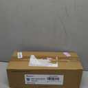 novelinks 16 oz Clear Plastic Jars with Screw-On Lids - BPA-Free Refillable Storage Containers for Slime, Food, Crafts, Kitchen & Household Use (10 Pack, Black)