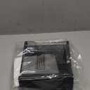 LEKETREE File Organizer for Desk, File Folder Organizer with 5-Section Vertical Rack, Suitable for Home Office Document Organization and Storage(Black)