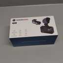 4K+4K Dash Cam Front and Rear, Free 128GB Card Included, 5.8GHz WiFi Dash Camera for Cars, Built-in GPS, G-Sensor, 170Wide Angle, 3" IPS Screen, 24H Parking Mode, Support 512GB Max (Black)