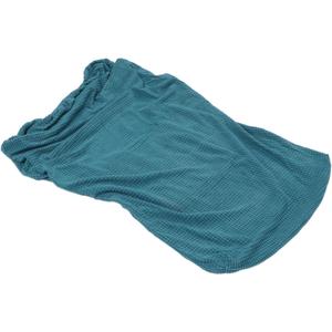 Armless Chair Cover, St Chair Cover, Soft Slip with Band, Stylish Peacock Blue for Dining Room Li Room Wedding's, Pack of 