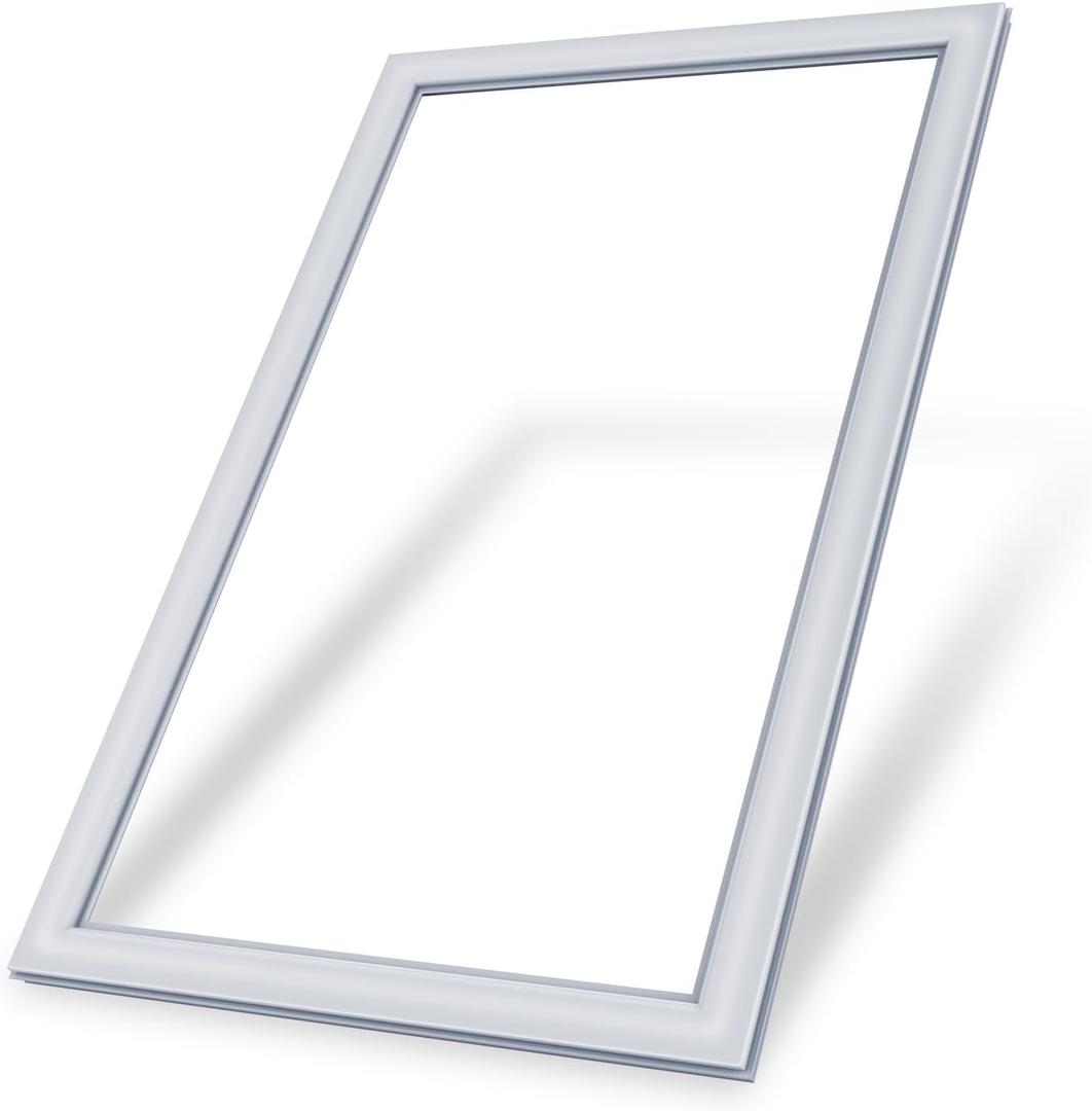 Upgraded 41.9"x28.6" 242193212 Refrigerator Fresh Food Door Gasket Compatible with Frigidaire Kenmore Crosley Refrigerator Door Seal Gasket1465365,3513466,AP580692,PS9493822,EAP9493822,AP5806924 Gray