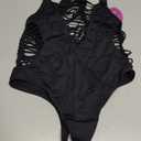 Avidlove Rave Outfits for Women Festival Top Sexy Fishnet Bodysuit Bodycon Party Club Outfit (S M L)