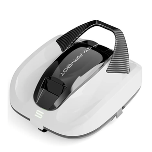 Cordless Robotic Pool Cleaner, Portable Swimming Robotic Pool Vacuum Self-Parking Technology,150Mins Runtime,Pool up to 900 Sq.Ft, Ideal for Above-Ground Pools