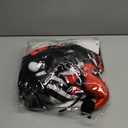 Spooktacular Creations Girls Clown Costume, Halloween Evil Clown Costume, Black and White Jester Dress for Girls Halloween (Large(10-12 yrs))